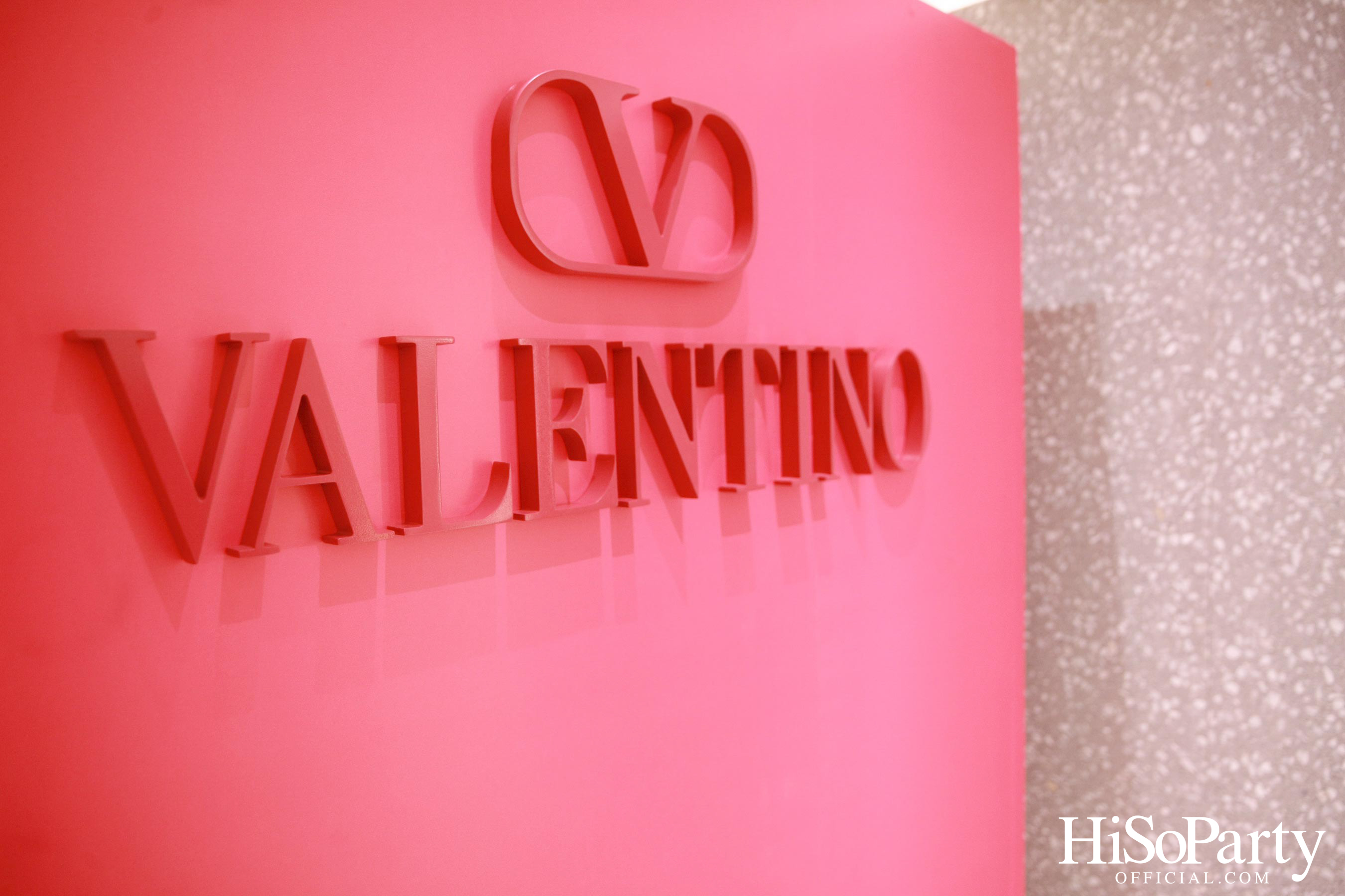 งานเปิดตัวคอลเลกชั่น Valentino Pink PP 