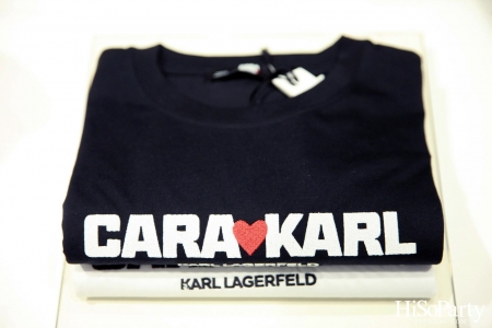 KARL LAGERFELD จัดงานเปิดตัวคอลเลกชั่น CARA LOVES KARL