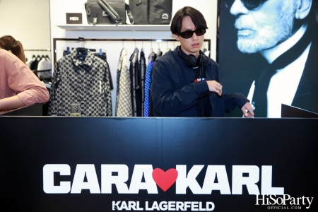 KARL LAGERFELD จัดงานเปิดตัวคอลเลกชั่น CARA LOVES KARL