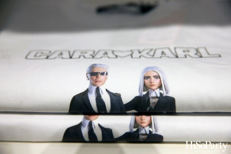 KARL LAGERFELD จัดงานเปิดตัวคอลเลกชั่น CARA LOVES KARL