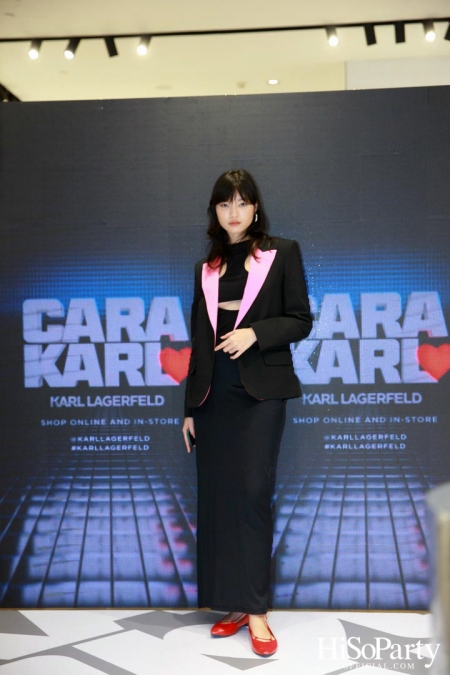 KARL LAGERFELD จัดงานเปิดตัวคอลเลกชั่น CARA LOVES KARL