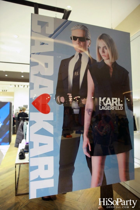 KARL LAGERFELD จัดงานเปิดตัวคอลเลกชั่น CARA LOVES KARL