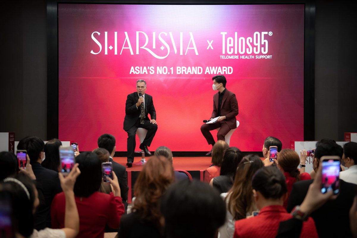 Sharisma Asia’s No.1 Brand Award from Telos95 บทพิสูจน์ความสำเร็จของที่สุดในระดับภูมิภาคเอเชีย