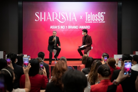 Sharisma Asia’s No.1 Brand Award from Telos95 บทพิสูจน์ความสำเร็จของที่สุดในระดับภูมิภาคเอเชีย