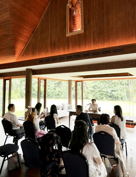 งานบรรยายธรรมแก่กัลยาณมิตรในกลุ่ม I love ธรรมะ ในหัวข้อ พัฒนาตน ‘จากคนดีสู่คนบริสุทธิ์’