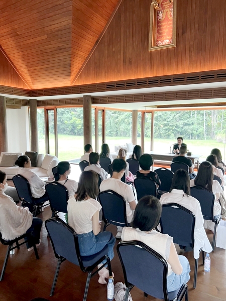 งานบรรยายธรรมแก่กัลยาณมิตรในกลุ่ม I love ธรรมะ ในหัวข้อ พัฒนาตน ‘จากคนดีสู่คนบริสุทธิ์’