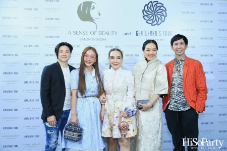 งานเปิดตัว Gentlemen’s Tonic บาร์เบอร์ชื่อดังจากอังกฤษ และ A Sense of Beauty by Sacha ซาลอนระดับพรีเมียม ณ โรงแรมโฟร์ ซีชั่นส์ กรุงเทพฯ