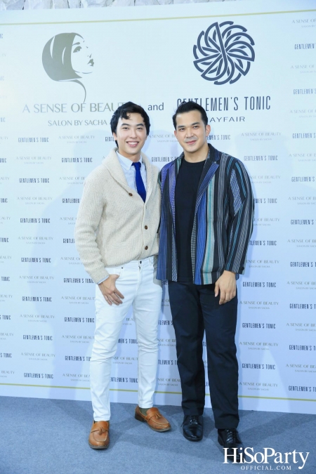 งานเปิดตัว Gentlemen’s Tonic บาร์เบอร์ชื่อดังจากอังกฤษ และ A Sense of Beauty by Sacha ซาลอนระดับพรีเมียม ณ โรงแรมโฟร์ ซีชั่นส์ กรุงเทพฯ