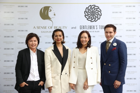 งานเปิดตัว Gentlemen’s Tonic บาร์เบอร์ชื่อดังจากอังกฤษ และ A Sense of Beauty by Sacha ซาลอนระดับพรีเมียม ณ โรงแรมโฟร์ ซีชั่นส์ กรุงเทพฯ