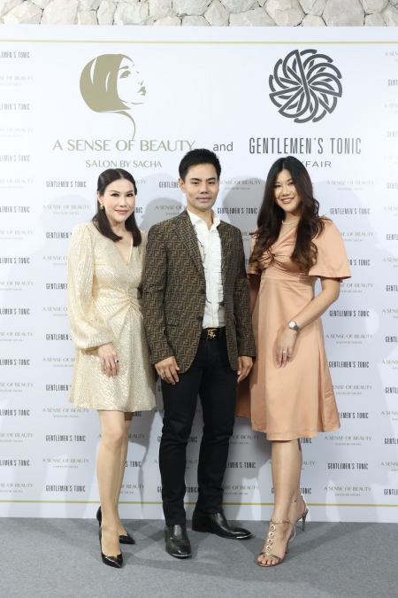 งานเปิดตัว Gentlemen’s Tonic บาร์เบอร์ชื่อดังจากอังกฤษ และ A Sense of Beauty by Sacha ซาลอนระดับพรีเมียม ณ โรงแรมโฟร์ ซีชั่นส์ กรุงเทพฯ