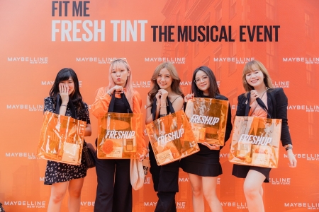 Maybelline New York ประเทศไทย สร้างปรากฏการณ์ Make Up Musical LIVE Show ครั้งแรกของโลก ในงาน ‘Fit Me Fresh Tint The Musical Event’