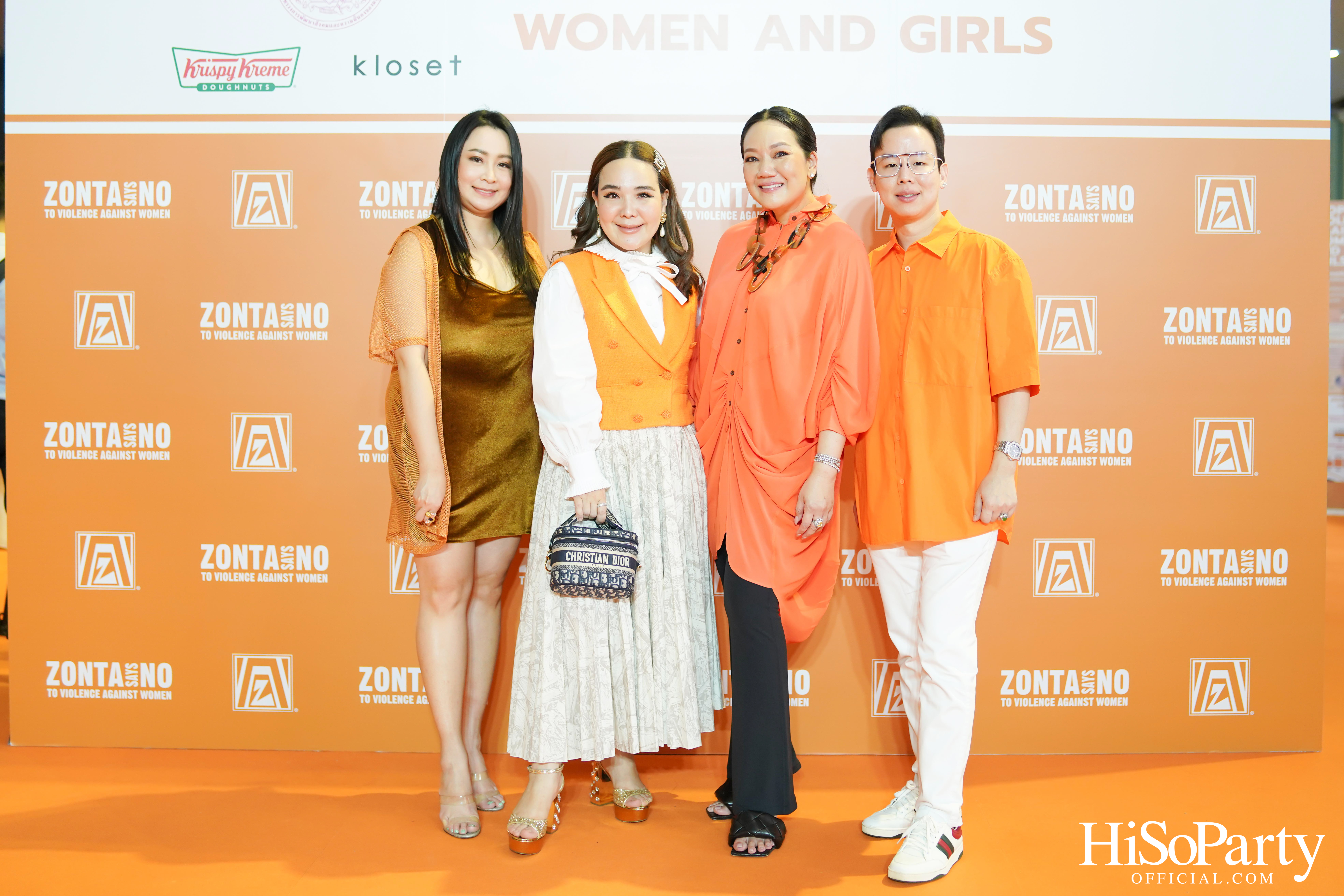 ‘Stop Violence Against Women and Girls’ โดย สโมสรซอนต้ากรุงเทพ 1 เพื่อเชิญชวนคนไทยรวมพลังร่วมรณรงค์ยุติความรุนแรงต่อเด็กและสตรี