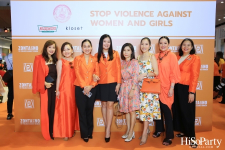 ‘Stop Violence Against Women and Girls’ โดย สโมสรซอนต้ากรุงเทพ 1 เพื่อเชิญชวนคนไทยรวมพลังร่วมรณรงค์ยุติความรุนแรงต่อเด็กและสตรี