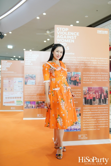 ‘Stop Violence Against Women and Girls’ โดย สโมสรซอนต้ากรุงเทพ 1 เพื่อเชิญชวนคนไทยรวมพลังร่วมรณรงค์ยุติความรุนแรงต่อเด็กและสตรี