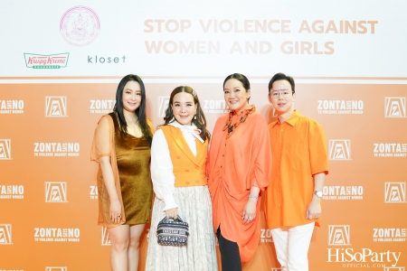 ‘Stop Violence Against Women and Girls’ โดย สโมสรซอนต้ากรุงเทพ 1 เพื่อเชิญชวนคนไทยรวมพลังร่วมรณรงค์ยุติความรุนแรงต่อเด็กและสตรี