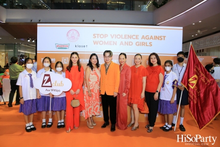 ‘Stop Violence Against Women and Girls’ โดย สโมสรซอนต้ากรุงเทพ 1 เพื่อเชิญชวนคนไทยรวมพลังร่วมรณรงค์ยุติความรุนแรงต่อเด็กและสตรี