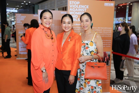 ‘Stop Violence Against Women and Girls’ โดย สโมสรซอนต้ากรุงเทพ 1 เพื่อเชิญชวนคนไทยรวมพลังร่วมรณรงค์ยุติความรุนแรงต่อเด็กและสตรี