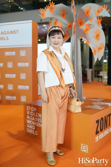 ‘Stop Violence Against Women and Girls’ โดย สโมสรซอนต้ากรุงเทพ 1 เพื่อเชิญชวนคนไทยรวมพลังร่วมรณรงค์ยุติความรุนแรงต่อเด็กและสตรี