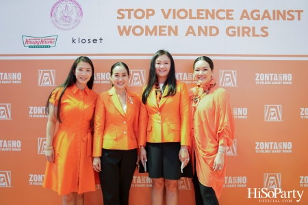 ‘Stop Violence Against Women and Girls’ โดย สโมสรซอนต้ากรุงเทพ 1 เพื่อเชิญชวนคนไทยรวมพลังร่วมรณรงค์ยุติความรุนแรงต่อเด็กและสตรี