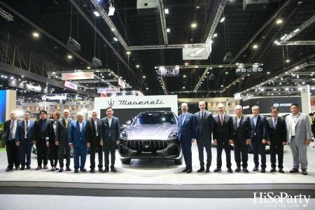 มาเซราติ ประเทศไทย จัดแสดงเอสยูวีรุ่นใหม่ ‘เกรคาเล่ จีที’ ในงาน Thailand International Motor Expo 2022