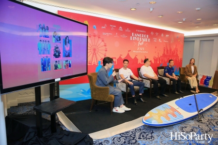 งานแถลงข่าว ‘Bangkok Riverside Fest’ เทศกาลริมน้ำกรุงเทพ ประจำปี 2023