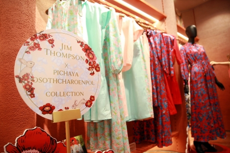 จิม ทอมป์สัน เปิดตัวคอลเลกชั่นใหม่ฉลองตรุษจีน Jim Thompson x Pichaya Osothcharoenpol