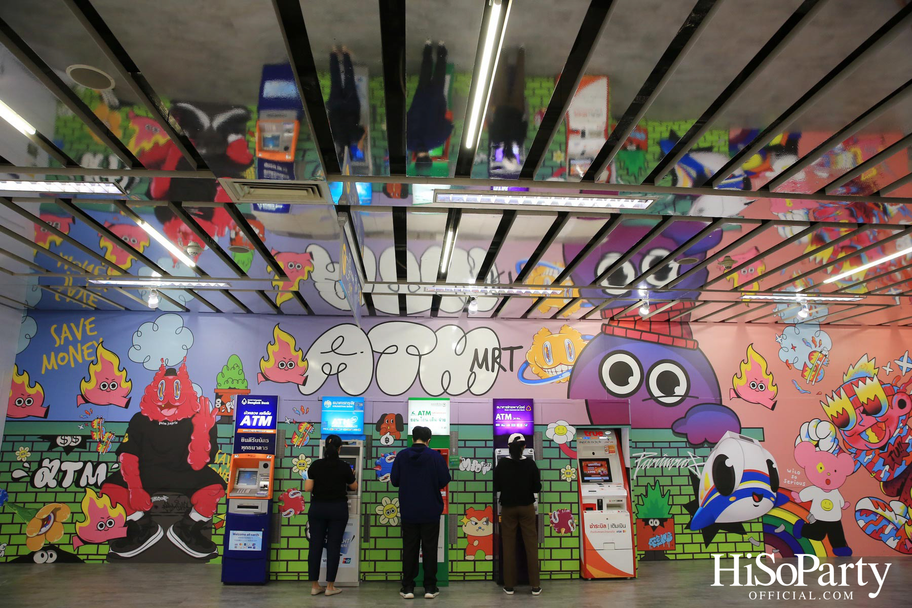 งานเปิด ‘Metro Art: อาร์ต สเปซแห่งใหม่ใจกลางเมืองที่ MRT พหลโยธิน’ อย่างเป็นทางการ