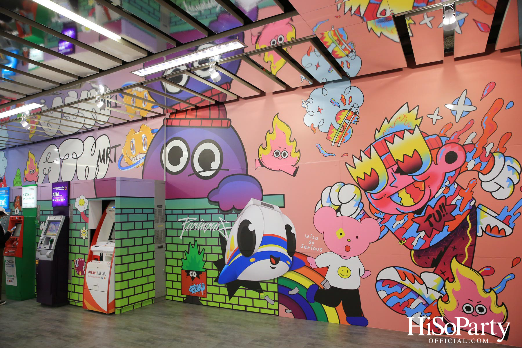 งานเปิด ‘Metro Art: อาร์ต สเปซแห่งใหม่ใจกลางเมืองที่ MRT พหลโยธิน’ อย่างเป็นทางการ