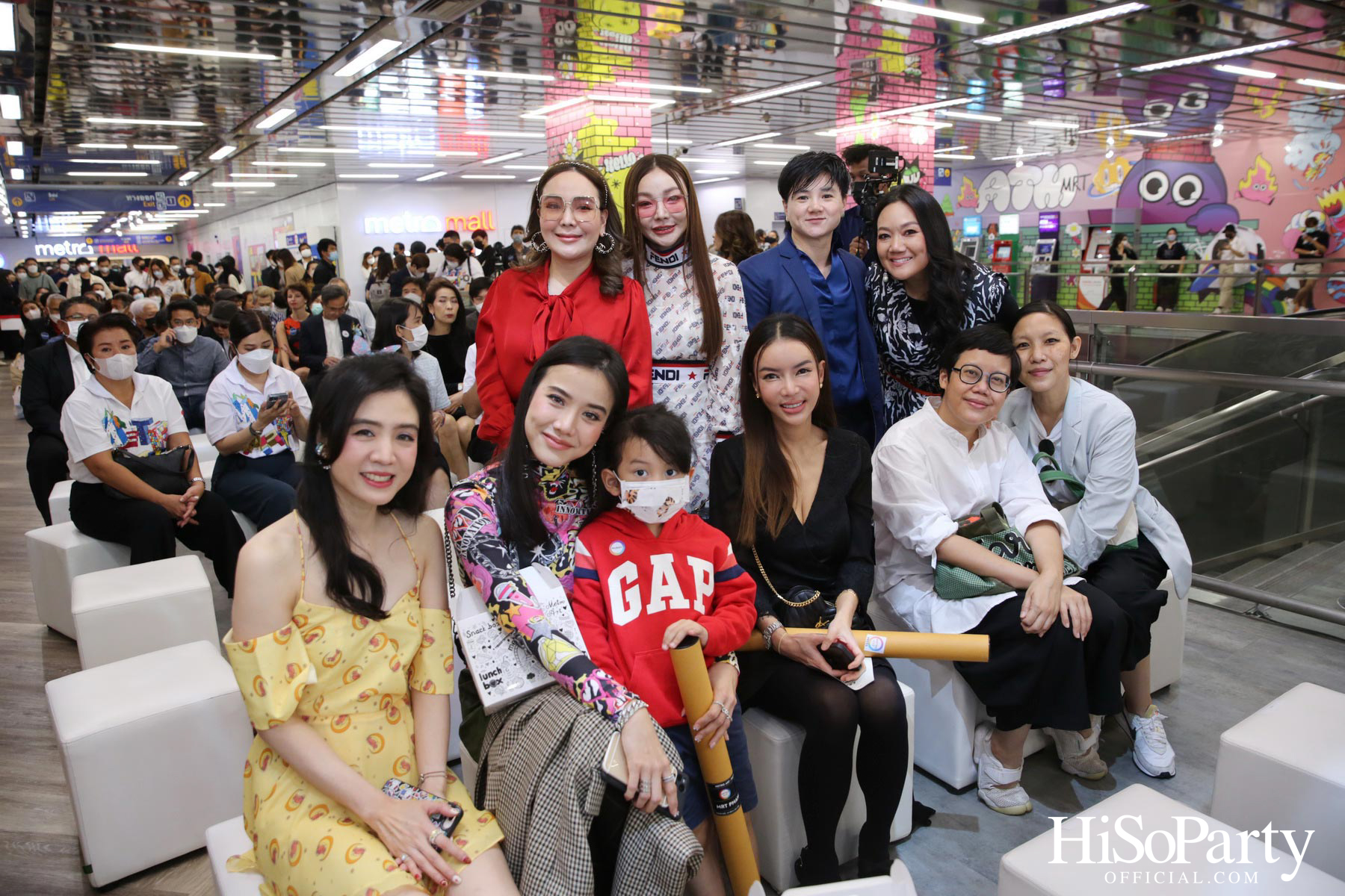 งานเปิด ‘Metro Art: อาร์ต สเปซแห่งใหม่ใจกลางเมืองที่ MRT พหลโยธิน’ อย่างเป็นทางการ