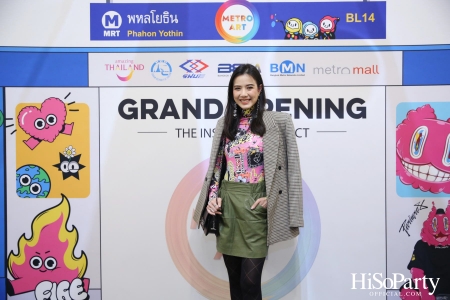 งานเปิด ‘Metro Art: อาร์ต สเปซแห่งใหม่ใจกลางเมืองที่ MRT พหลโยธิน’ อย่างเป็นทางการ