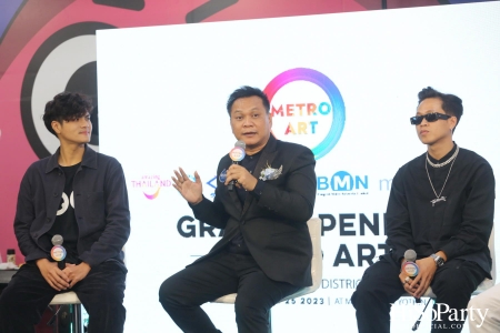 งานเปิด ‘Metro Art: อาร์ต สเปซแห่งใหม่ใจกลางเมืองที่ MRT พหลโยธิน’ อย่างเป็นทางการ