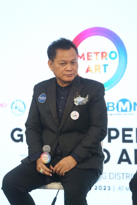 งานเปิด ‘Metro Art: อาร์ต สเปซแห่งใหม่ใจกลางเมืองที่ MRT พหลโยธิน’ อย่างเป็นทางการ