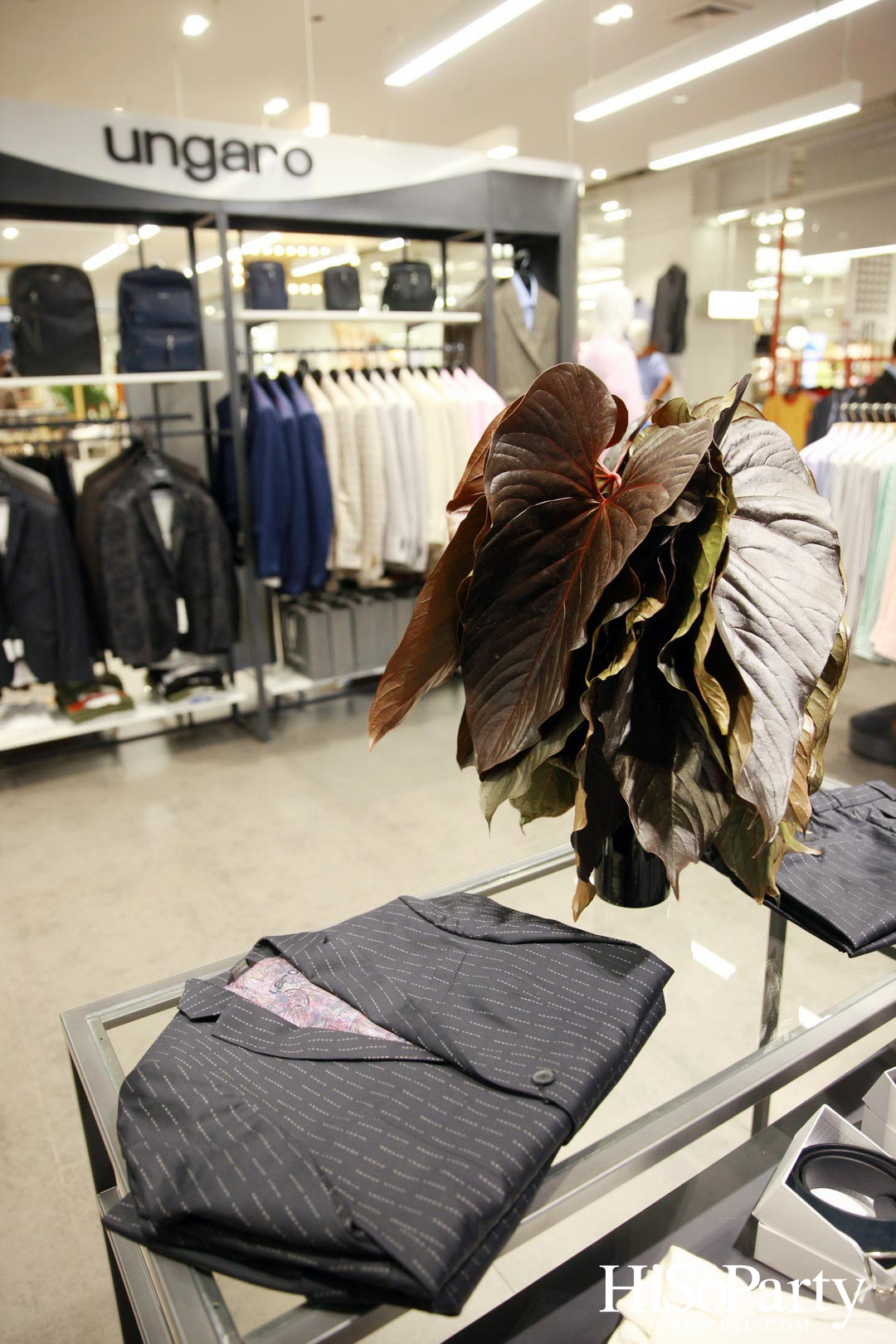 งานเปิดคอลเลกชั่นใหม่ และป๊อบอัพสโตร์แห่งแรกของแบรนด์เสื้อผ้าสำหรับสุภาพบุรุษ Ungaro