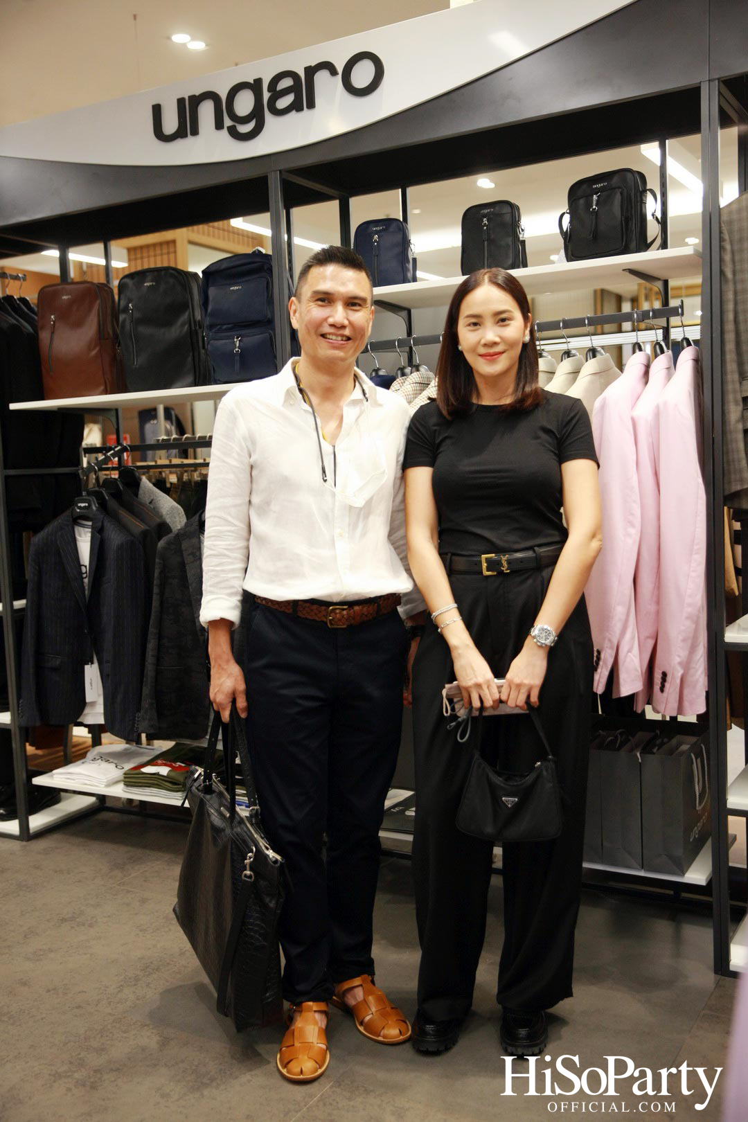 งานเปิดคอลเลกชั่นใหม่ และป๊อบอัพสโตร์แห่งแรกของแบรนด์เสื้อผ้าสำหรับสุภาพบุรุษ Ungaro