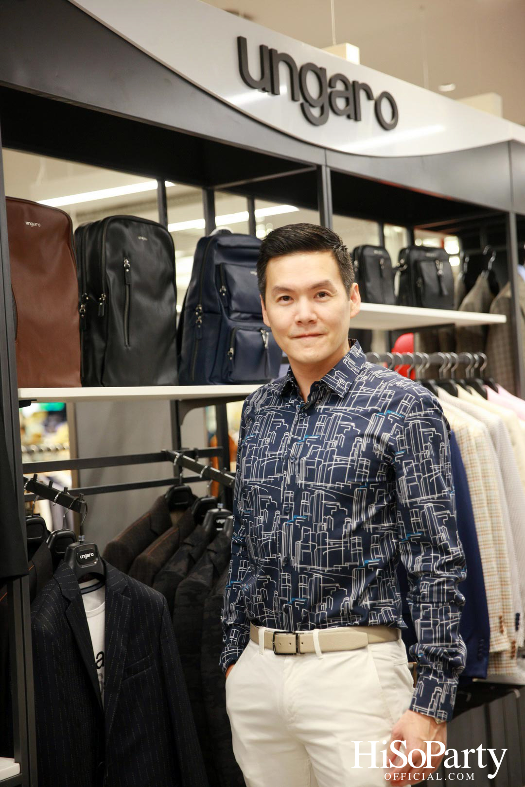 งานเปิดคอลเลกชั่นใหม่ และป๊อบอัพสโตร์แห่งแรกของแบรนด์เสื้อผ้าสำหรับสุภาพบุรุษ Ungaro