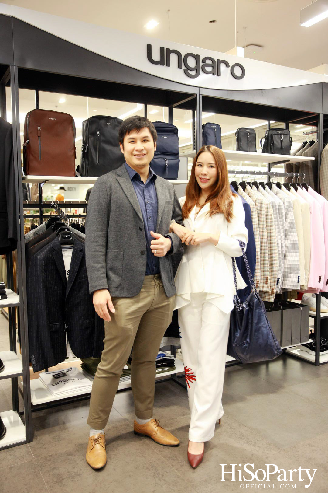 งานเปิดคอลเลกชั่นใหม่ และป๊อบอัพสโตร์แห่งแรกของแบรนด์เสื้อผ้าสำหรับสุภาพบุรุษ Ungaro