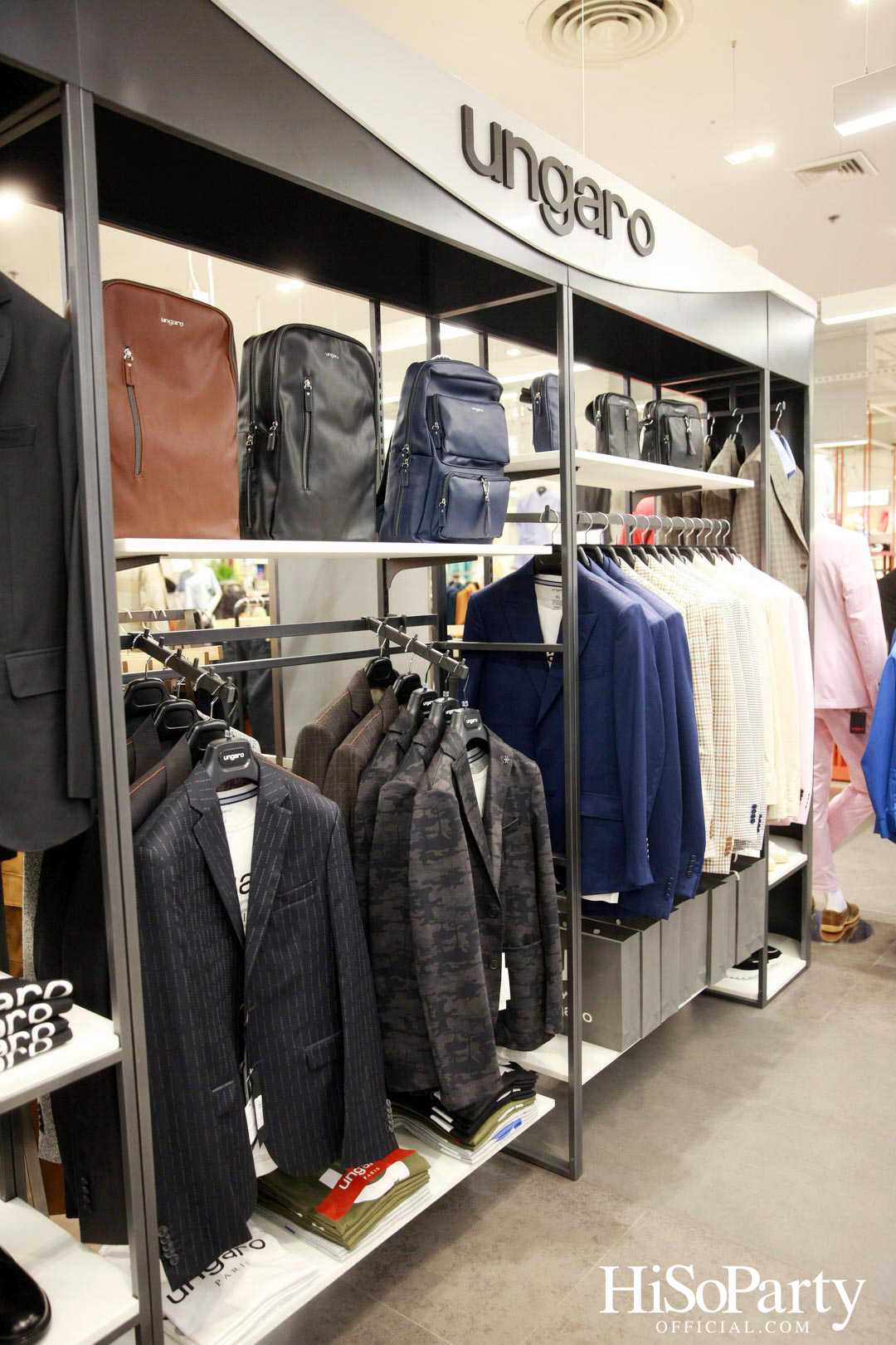 งานเปิดคอลเลกชั่นใหม่ และป๊อบอัพสโตร์แห่งแรกของแบรนด์เสื้อผ้าสำหรับสุภาพบุรุษ Ungaro