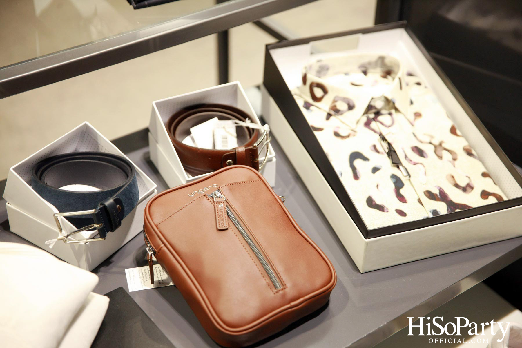 งานเปิดคอลเลกชั่นใหม่ และป๊อบอัพสโตร์แห่งแรกของแบรนด์เสื้อผ้าสำหรับสุภาพบุรุษ Ungaro