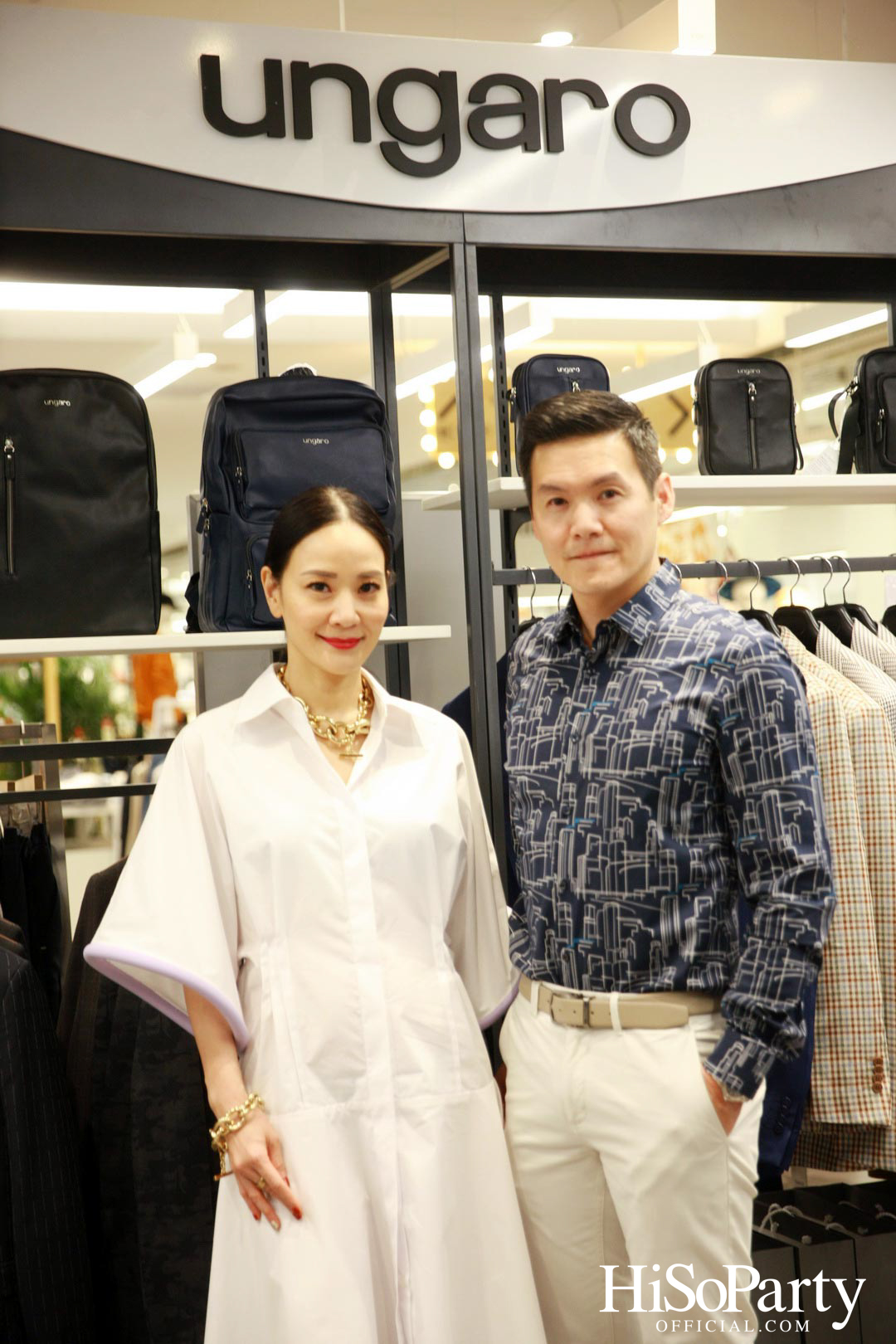 งานเปิดคอลเลกชั่นใหม่ และป๊อบอัพสโตร์แห่งแรกของแบรนด์เสื้อผ้าสำหรับสุภาพบุรุษ Ungaro