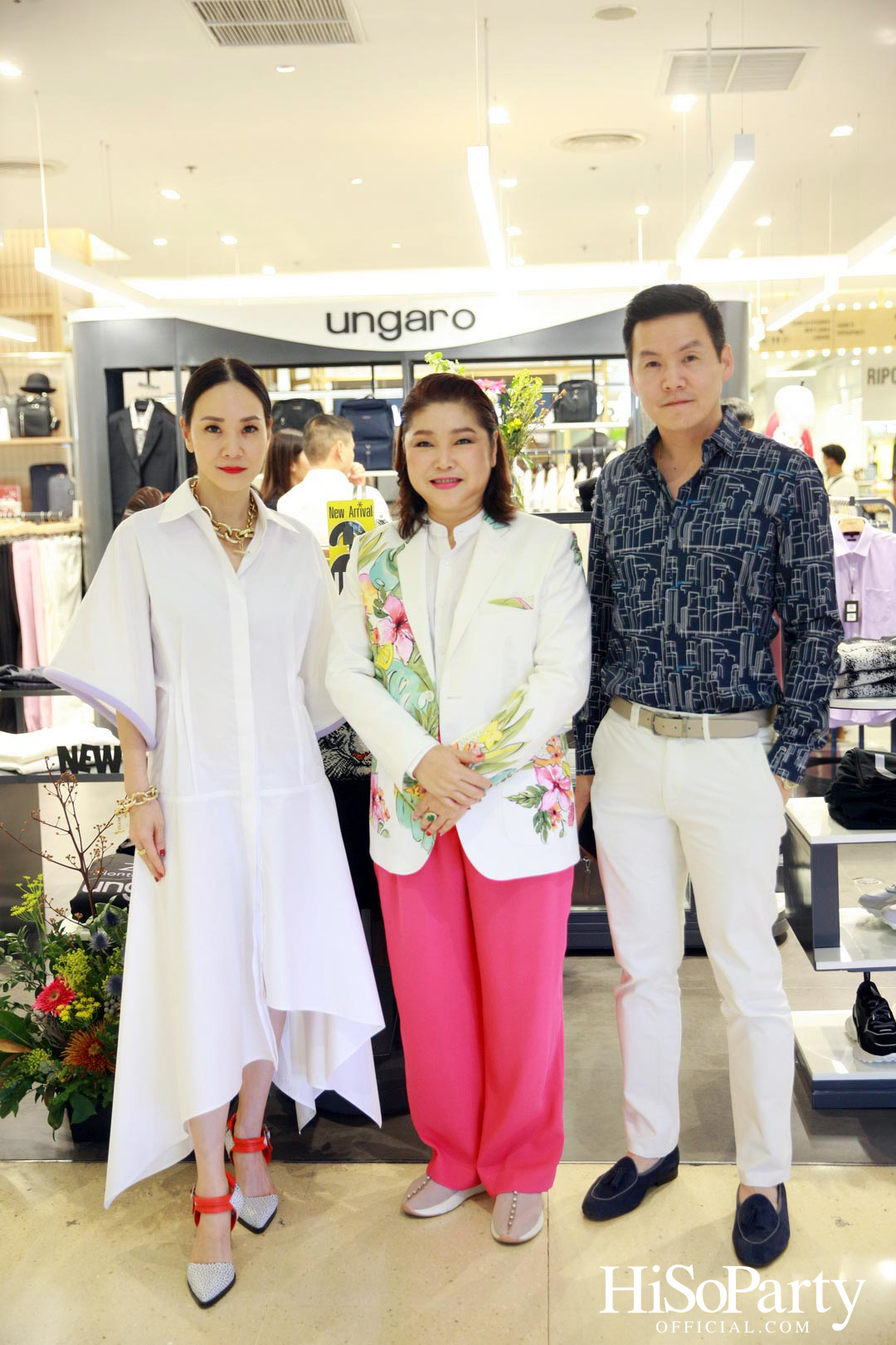 งานเปิดคอลเลกชั่นใหม่ และป๊อบอัพสโตร์แห่งแรกของแบรนด์เสื้อผ้าสำหรับสุภาพบุรุษ Ungaro