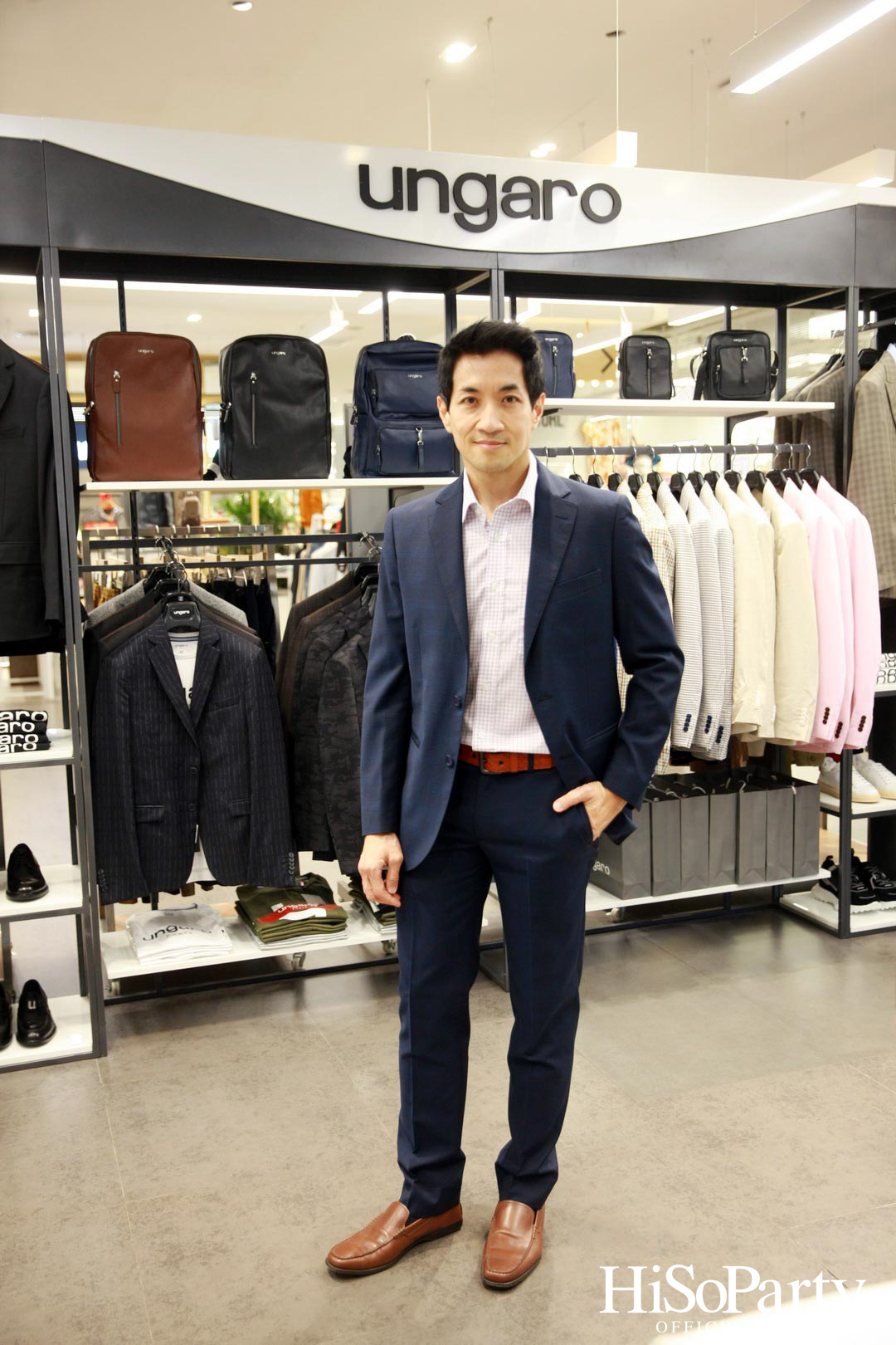 งานเปิดคอลเลกชั่นใหม่ และป๊อบอัพสโตร์แห่งแรกของแบรนด์เสื้อผ้าสำหรับสุภาพบุรุษ Ungaro