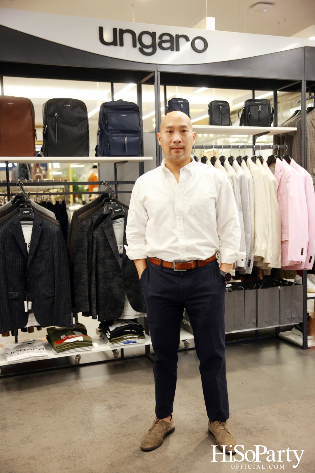งานเปิดคอลเลกชั่นใหม่ และป๊อบอัพสโตร์แห่งแรกของแบรนด์เสื้อผ้าสำหรับสุภาพบุรุษ Ungaro