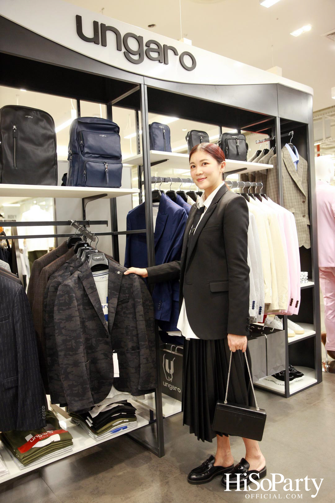 งานเปิดคอลเลกชั่นใหม่ และป๊อบอัพสโตร์แห่งแรกของแบรนด์เสื้อผ้าสำหรับสุภาพบุรุษ Ungaro