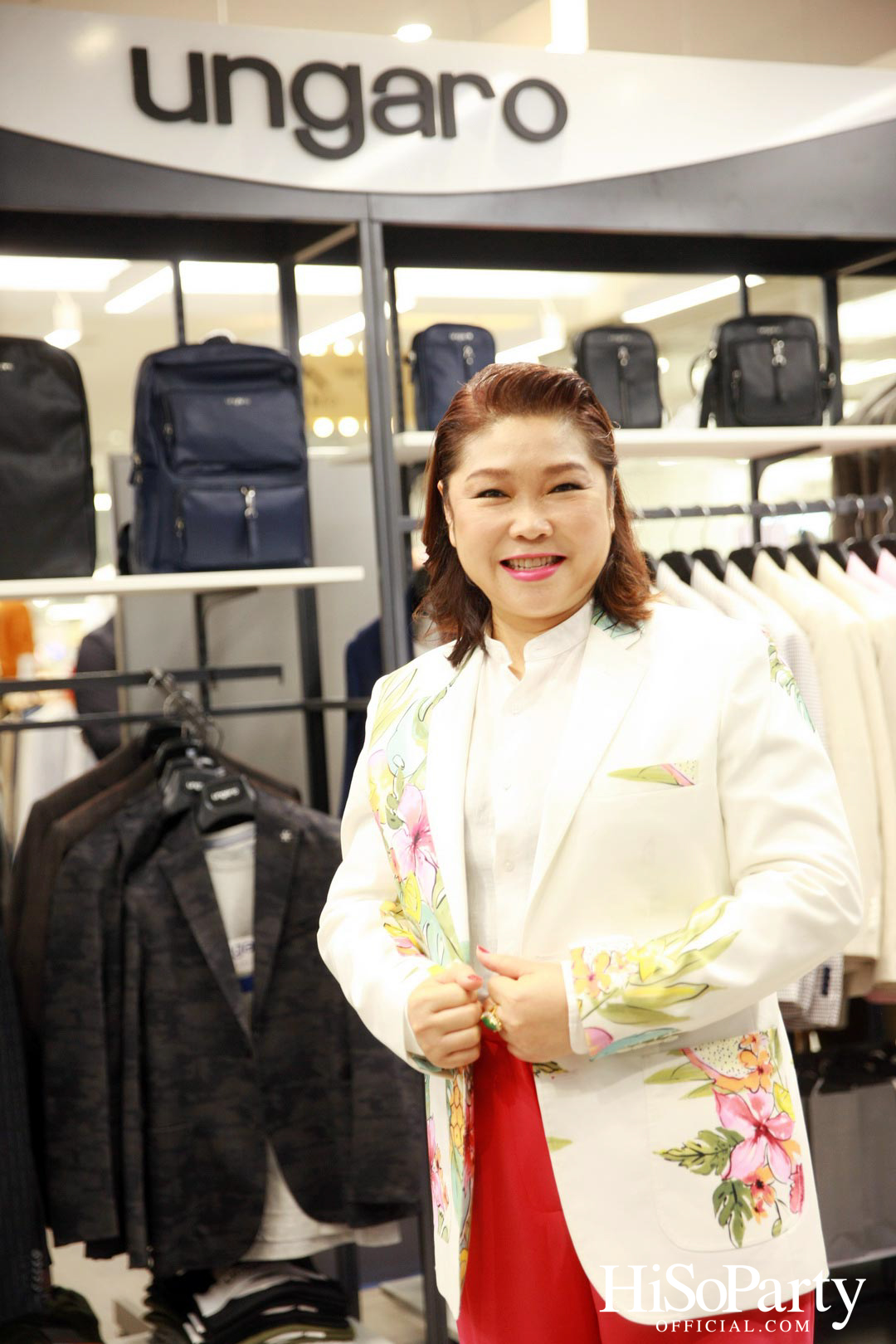 งานเปิดคอลเลกชั่นใหม่ และป๊อบอัพสโตร์แห่งแรกของแบรนด์เสื้อผ้าสำหรับสุภาพบุรุษ Ungaro