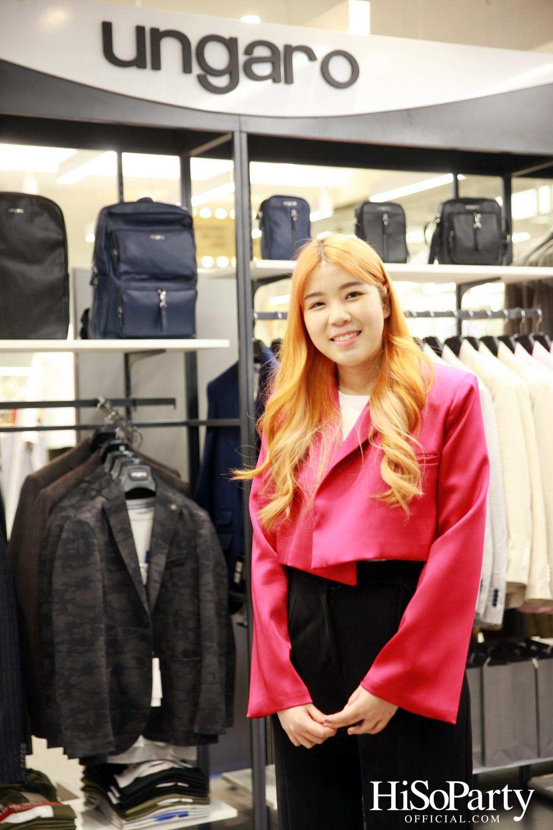 งานเปิดคอลเลกชั่นใหม่ และป๊อบอัพสโตร์แห่งแรกของแบรนด์เสื้อผ้าสำหรับสุภาพบุรุษ Ungaro