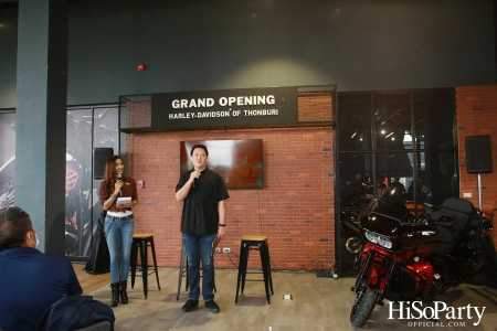 งานเปิดโชว์รูมพร้อมศูนย์บริการครบวงจร Harley-Davidson® สาขาธนบุรี (วงเวียนพระราม 5-ราชพฤกษ์)