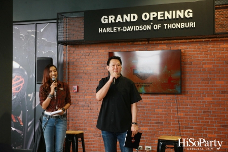 งานเปิดโชว์รูมพร้อมศูนย์บริการครบวงจร Harley-Davidson® สาขาธนบุรี (วงเวียนพระราม 5-ราชพฤกษ์)