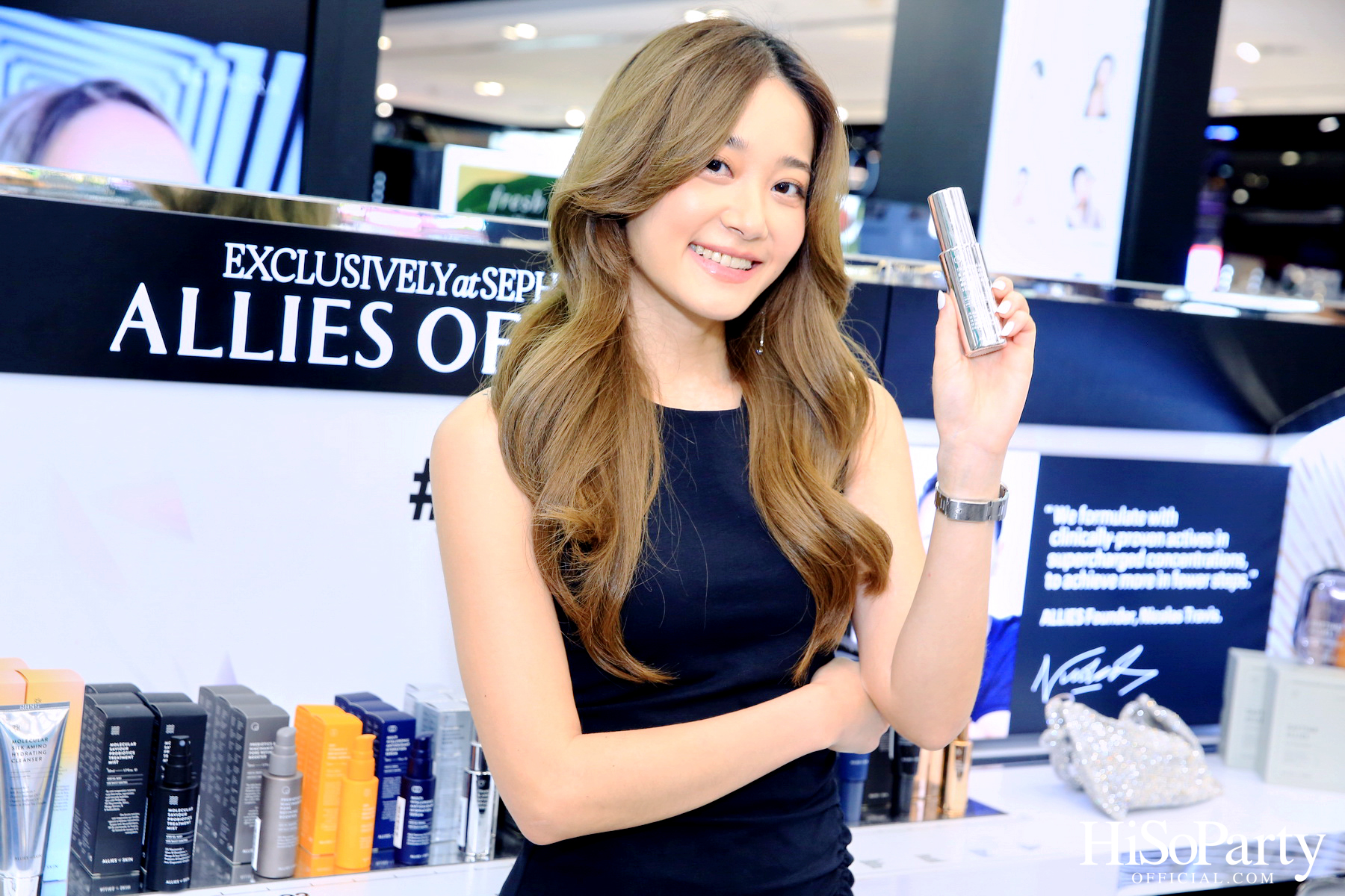 งานเปิดตัวแบรนด์สกินแคร์ Allies of Skin ในประเทศไทยอย่างเป็นทางการ