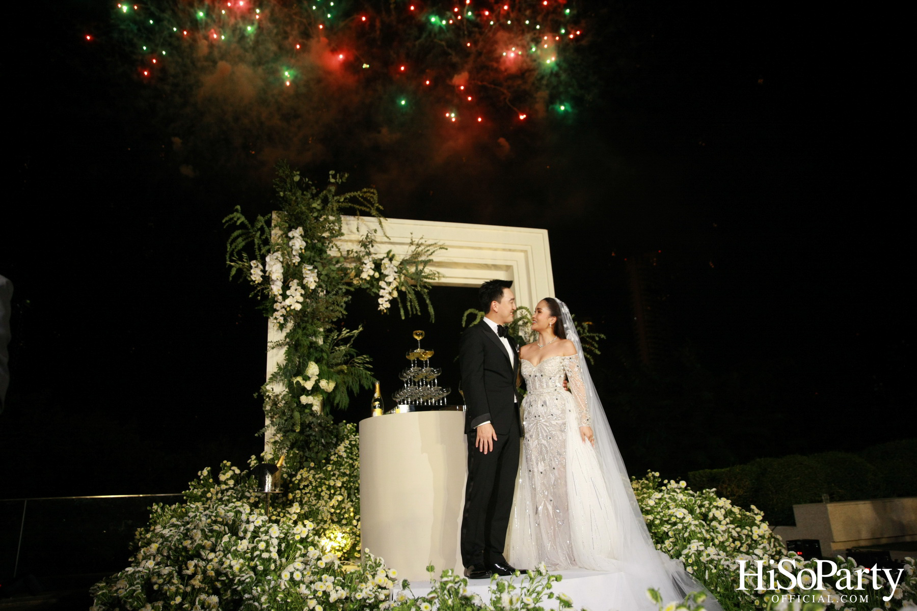 #PVRCDTheWedding งานฉลองมงคลสมรสระหว่าง พลอยวารินทร์ ทรงปกรณ์ และ ชาญเดช สัจจาไชยนนท์