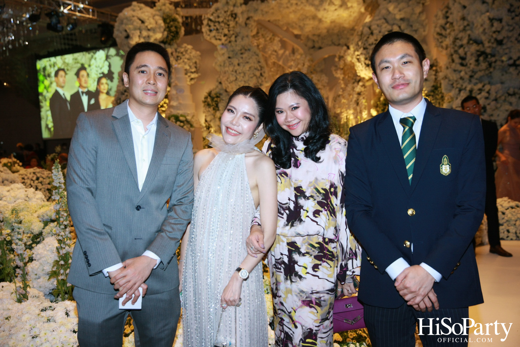 #PVRCDTheWedding งานฉลองมงคลสมรสระหว่าง พลอยวารินทร์ ทรงปกรณ์ และ ชาญเดช สัจจาไชยนนท์